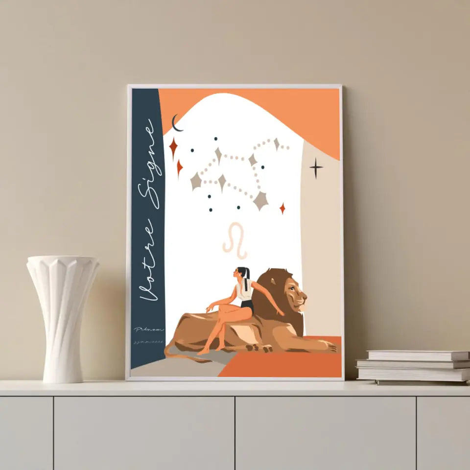 Tableau Signe Zodiaque Personnalisé Anastasy Helter