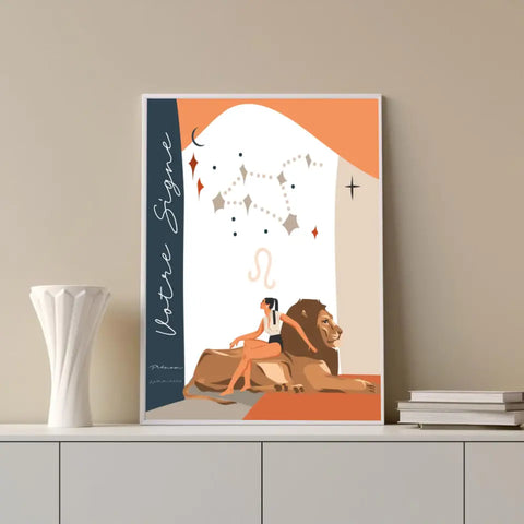 Tableau Signe Zodiaque Personnalisé Anastasy Helter