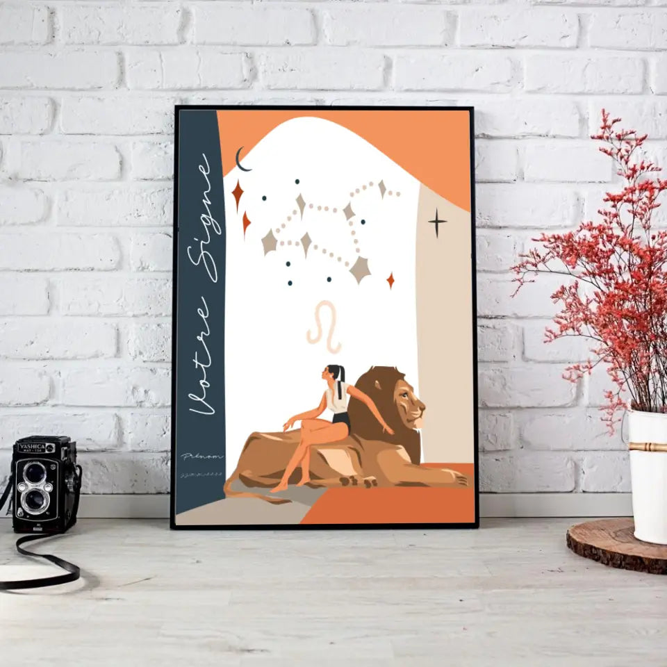 Tableau Signe Zodiaque Personnalisé Anastasy Helter