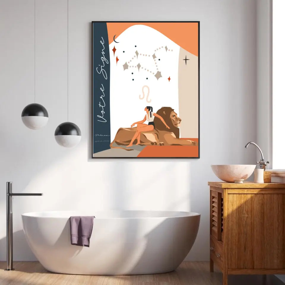 Tableau Signe Zodiaque Personnalisé Anastasy Helter