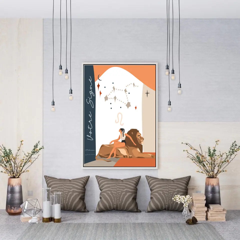 Tableau Signe Zodiaque Personnalisé Anastasy Helter