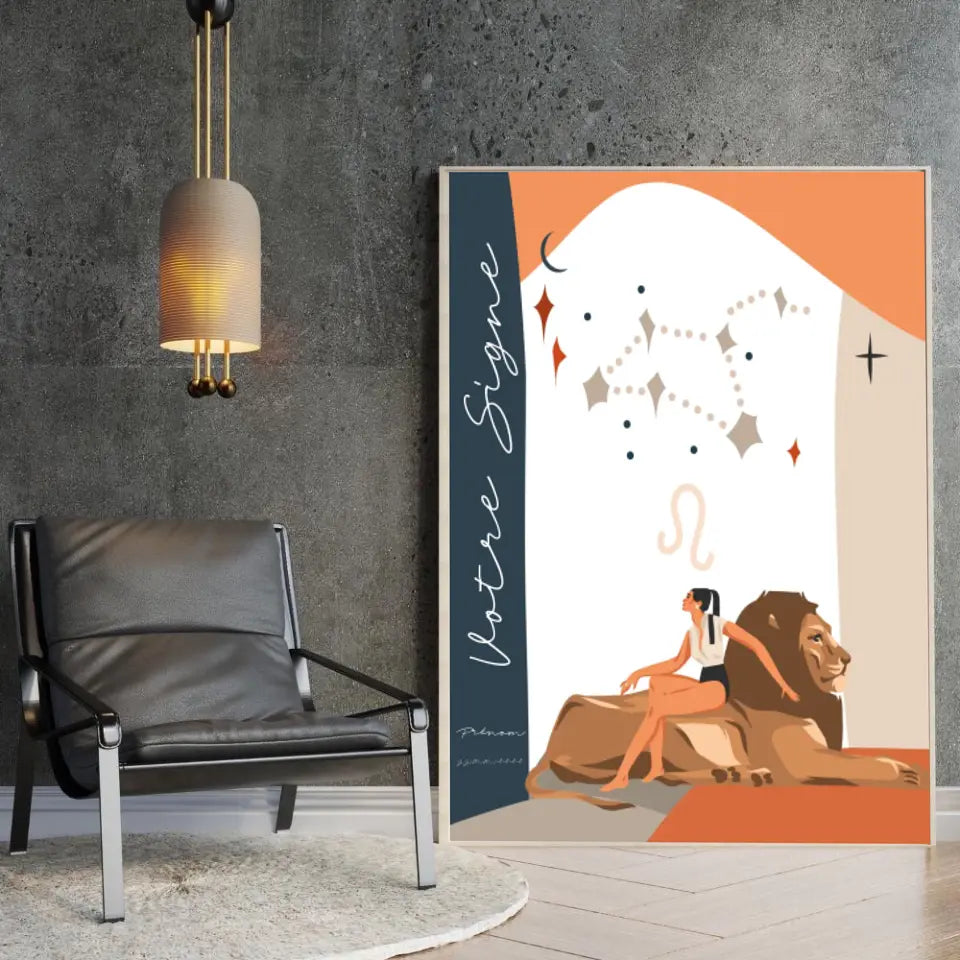 Tableau Signe Zodiaque Personnalisé Anastasy Helter