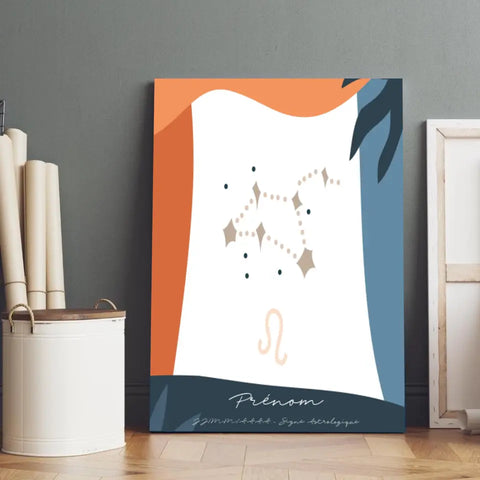 Tableau Signes du Zodiaque Personnalisé Anastasy Helter