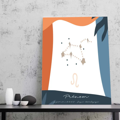 Tableau Signes du Zodiaque Personnalisé Anastasy Helter