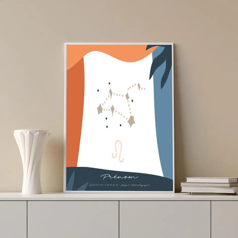 Tableau Signes du Zodiaque Personnalisé Anastasy Helter