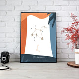 Tableau Signes du Zodiaque Personnalisé Anastasy Helter