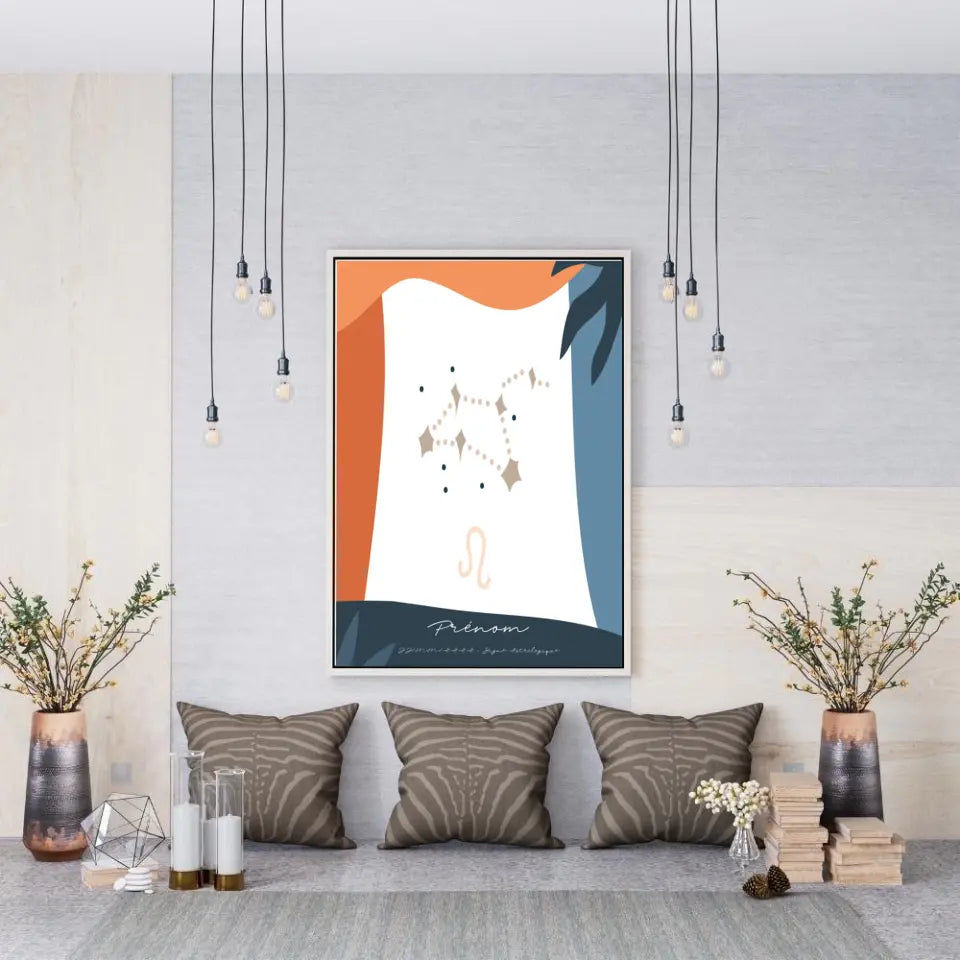 Tableau Signes du Zodiaque Personnalisé Anastasy Helter
