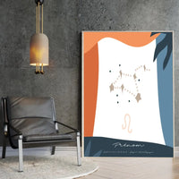 Tableau Signes du Zodiaque Personnalisé Anastasy Helter