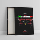 Affiche ou Tableau Alfa Romeo C43 Valtteri Bottas Formule 1