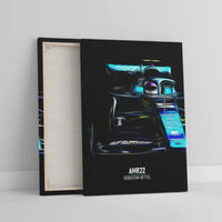 Affiche ou Tableau Aston Martin AMR22 Sebastian Vettel Formule 1