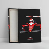 Affiche ou Tableau Dallara F190 Emanuele Pirro Formule 1