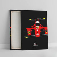 Affiche ou Tableau Ferrari 641 Alain Prost Formule 1