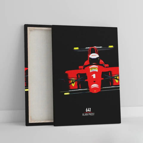 Affiche ou Tableau Ferrari 641 Alain Prost Formule 1