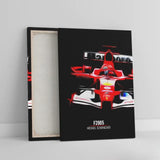 Affiche ou Tableau Ferrari F2005 Michael Schumacher Formule 1