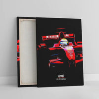 Affiche ou Tableau Ferrari F2007 Felipe Massa Formule 1