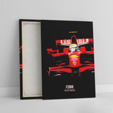 Affiche ou Tableau Ferrari F2008 Felipe Massa Formule 1