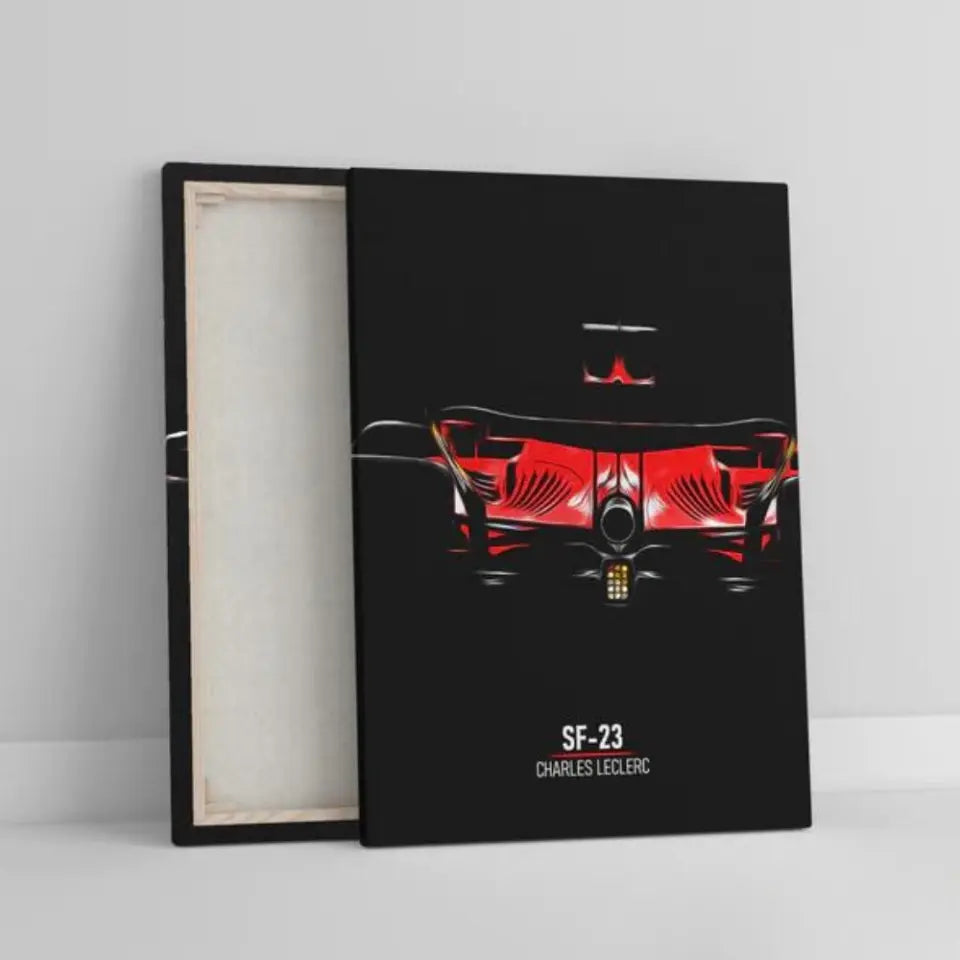 Affiche ou Tableau Ferrari SF-23 Charles Leclerc Formule 1