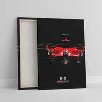 Affiche ou Tableau Ferrari SF-23 Charles Leclerc Formule 1