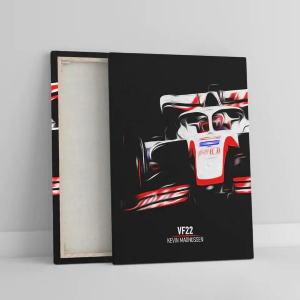 Affiche ou Tableau Haas VF22 Kevin Magnussen Formule 1