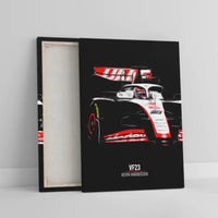 Affiche ou Tableau Haas VF23 Kevin Magnussen Formule 1