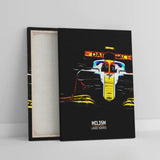 Affiche ou Tableau McLaren MCL35M Lando Norris Gulf Formule 1
