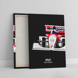 Affiche ou Tableau McLaren MP4 9 Mika Häkkinen Formule 1