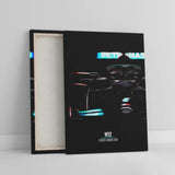 Affiche ou Tableau Mercedes W12 Lewis Hamilton Formule 1