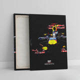 Affiche ou Tableau Red Bull RB7 Sebastian Vettel Formule 1