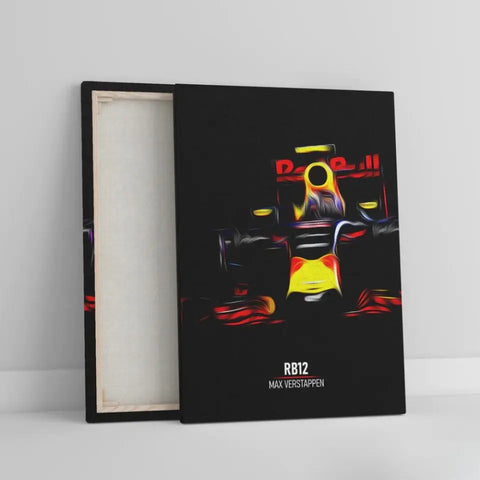 Affiche ou Tableau Red Bull RB12 Max Verstappen Formule 1