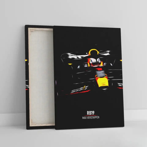 Affiche ou Tableau Red Bull RB19 Max Verstappen Formule 1