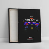 Affiche ou Tableau Red Bull RB19 Max Verstappen Blue Formule 1