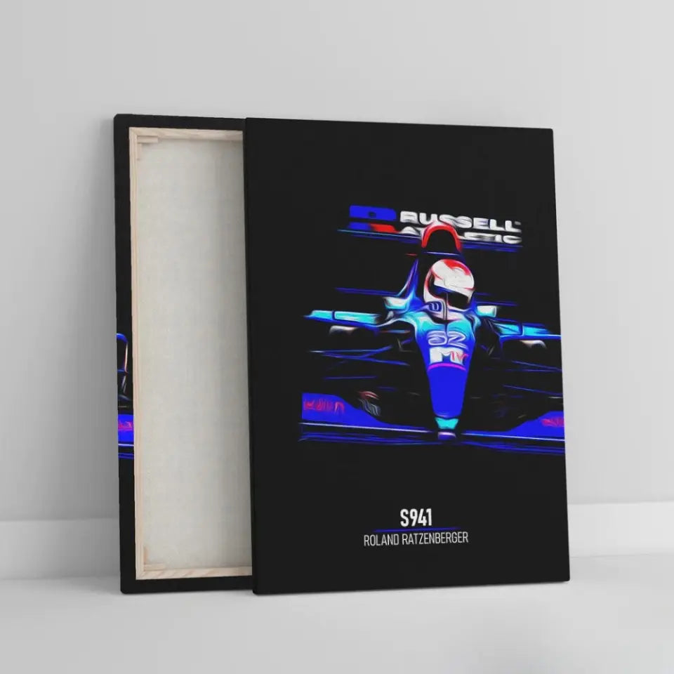 Affiche ou Tableau Simtech S941 Roland Ratzenberger Formule 1