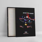 Affiche ou Tableau Toro Rosso STR3 Sebastian Vettel Formule 1