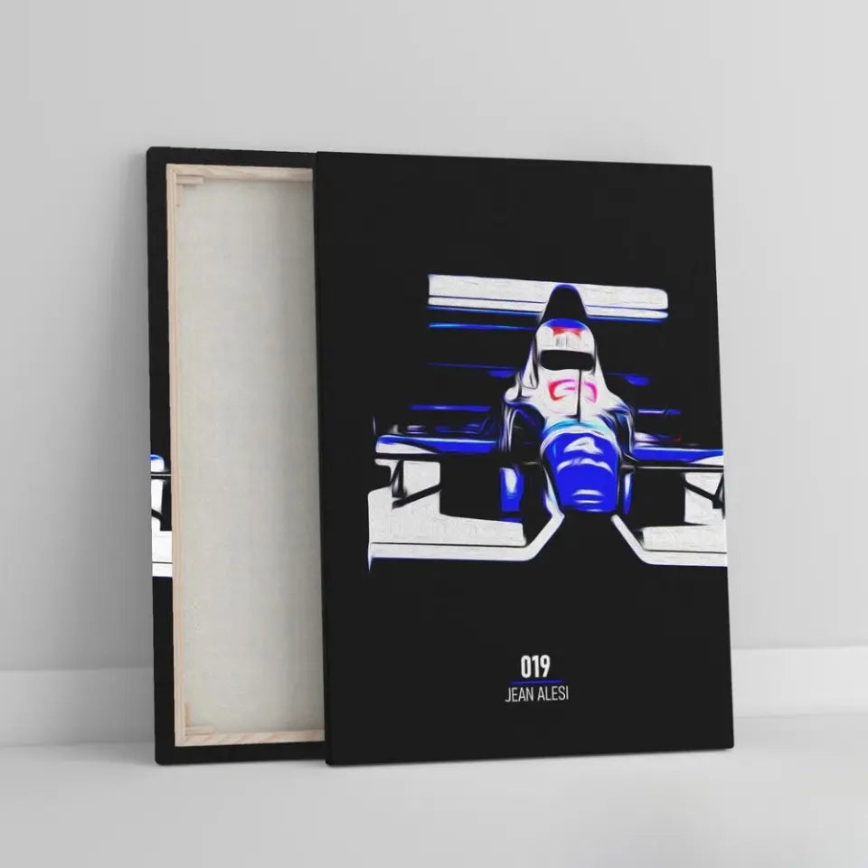 Affiche ou Tableau Tyrrell 019 Jean Alesi 1990 Formule 1