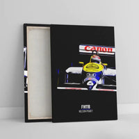 Affiche ou Tableau Williams FW11B Nelson Piquet 1987 Formule 1