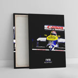 Affiche ou Tableau Williams FW11B Nelson Piquet 1987 Formule 1