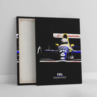 Affiche ou Tableau Williams FW14 Ricciardo Patrese 1991 Formule 1