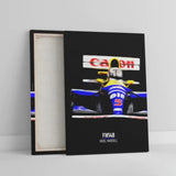 Affiche ou Tableau Williams FW14B Nigel Mansell 1992 Formule 1