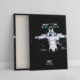 Affiche ou Tableau Williams FW37 Felipe Massa 2015 Formule 1