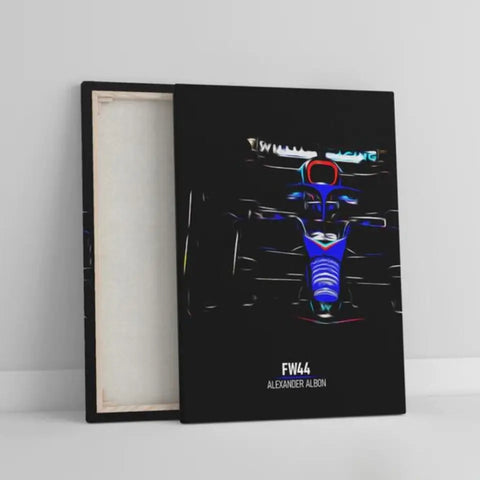 Affiche ou Tableau Williams FW44 Alexander Albon 2022 Formule 1