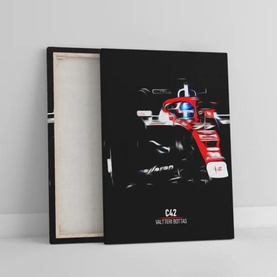 Affiche ou Tableau Alfa Romeo C42 Zhou Guanyu Formule 1