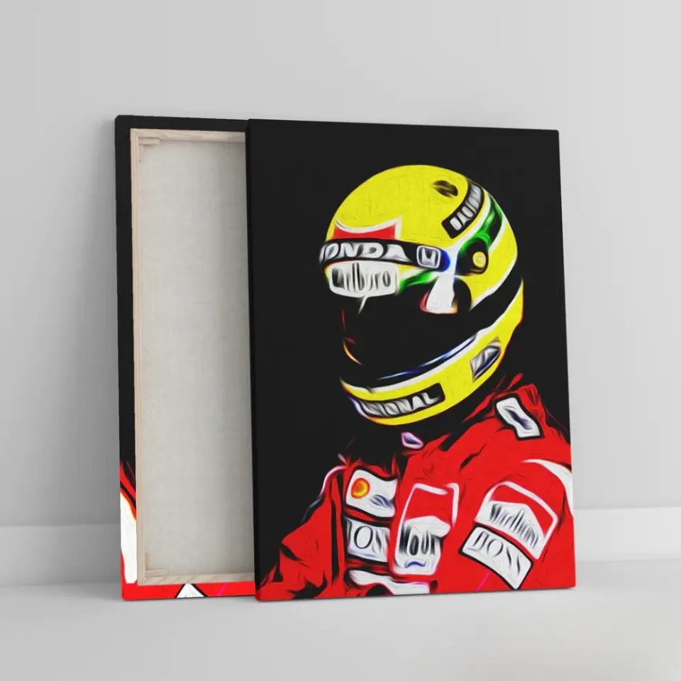 Affiche et Tableau Ayrton Senna McLaren Honda 1988 Formule 1