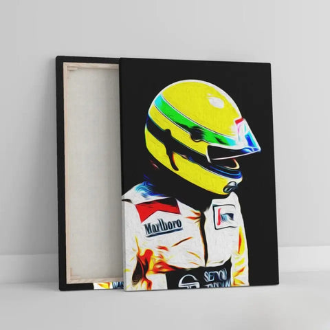 Affiche et Tableau Ayrton Senna Toleman 1984 Formule 1