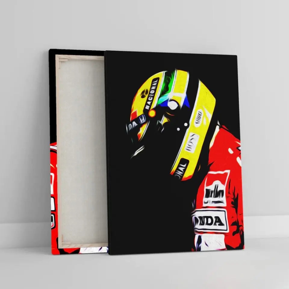 Affiche et Tableau Ayrton Senna Honda 1991 Formule 1