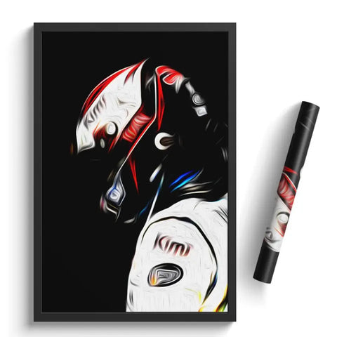 Affiche ou Tableau Kimi Räikkönen McLaren 2006 Formule 1