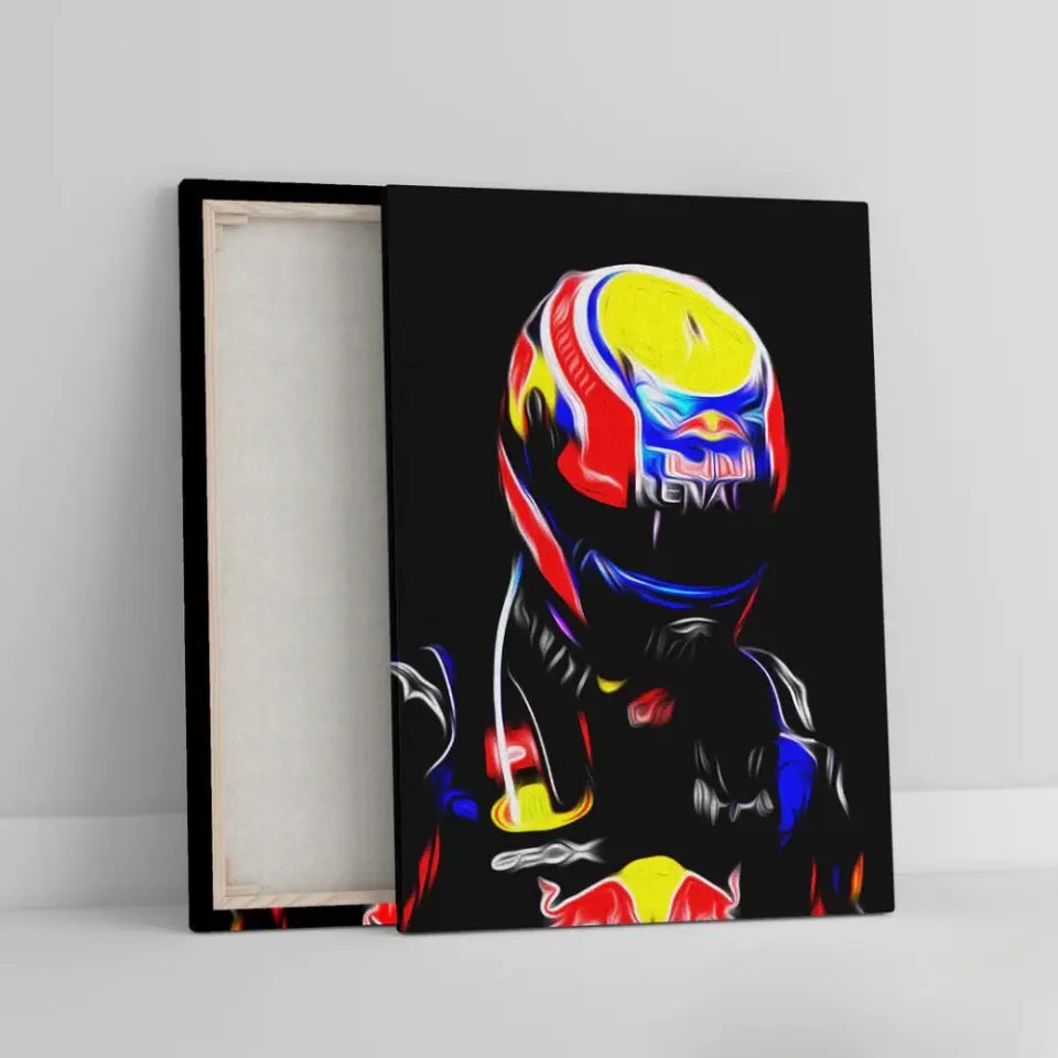 Affiche ou Tableau Mark Webber Red Bull 2013 Formule 1