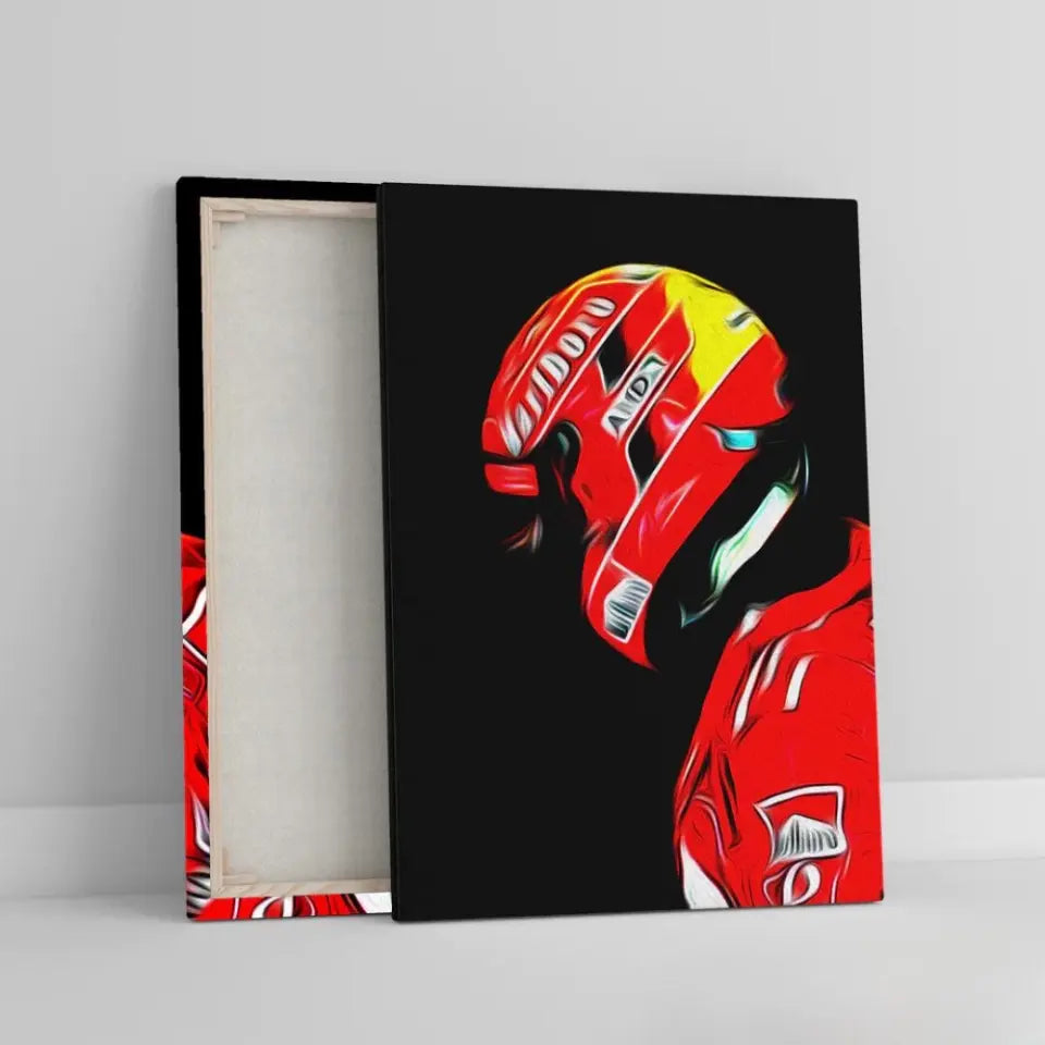 Affiche ou Tableau Michael Schumacher Ferrari 2005 Formule 1