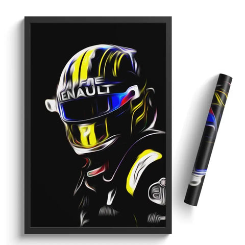 Affiche ou Tableau Nico Hülkenberg Renault 2018 Formule 1