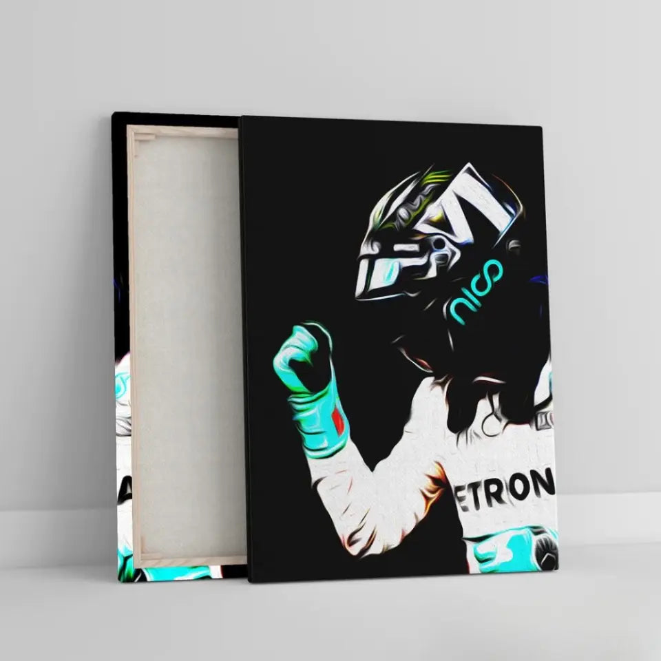 Affiche ou Tableau Nico Rosberg Mercedes 2016 Formule 1