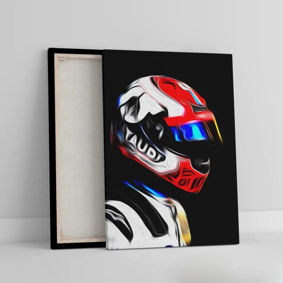 Affiche ou Tableau Pierre Gasly Alpha Tauri 2021 Formule 1